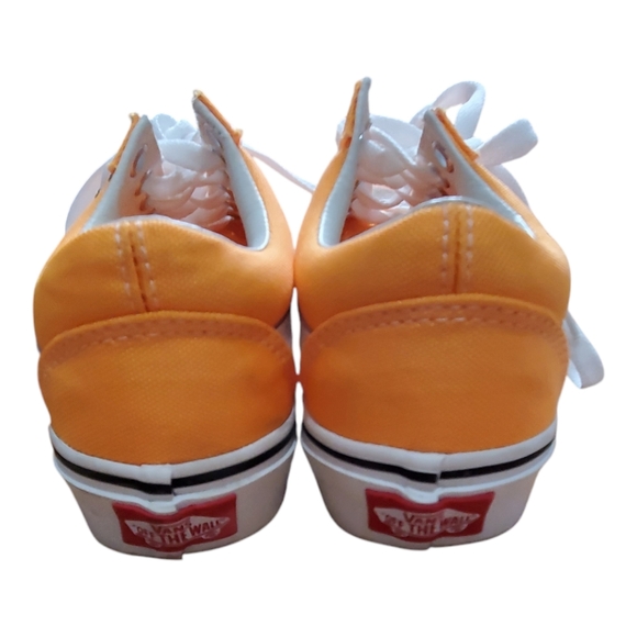Vans skateboard orange sneaker shoes size 5 women - Picture 4 of 9